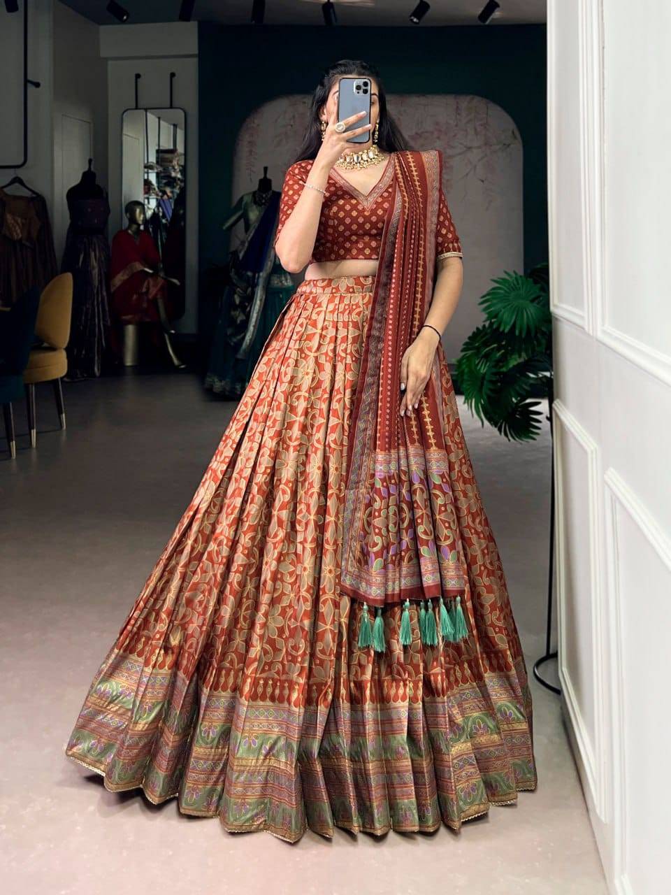 Artriddhs Dola silk vol 50 Lehenga choli for wedding